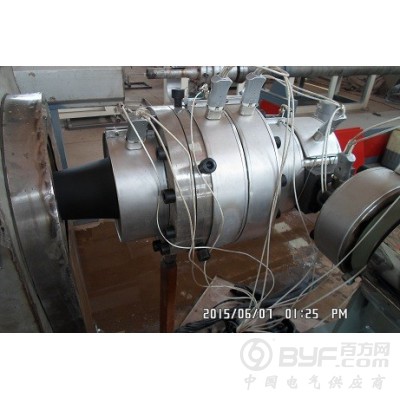 青岛预应力波纹管设备_PE碳素螺旋管生产线图2