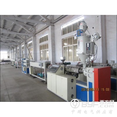 青岛预应力波纹管设备_PE碳素螺旋管生产线图6