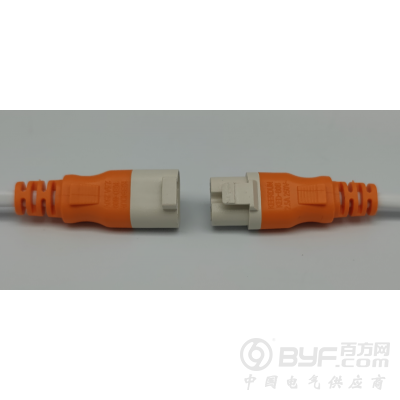 供应灯具内部公母双色对接插头 CCC认证 环保阻燃图2