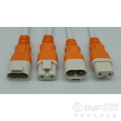 供应灯具内部公母双色对接插头 CCC认证 环保阻燃图4