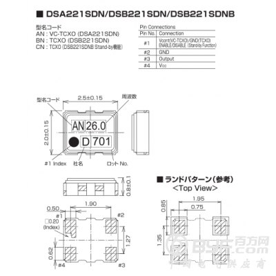晶振DSB321SDN,1XTW16369MAA,温补晶振图5