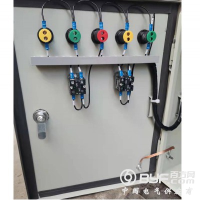 液位浮球超限控制一用一备排污水泵控制柜成套配电箱图2