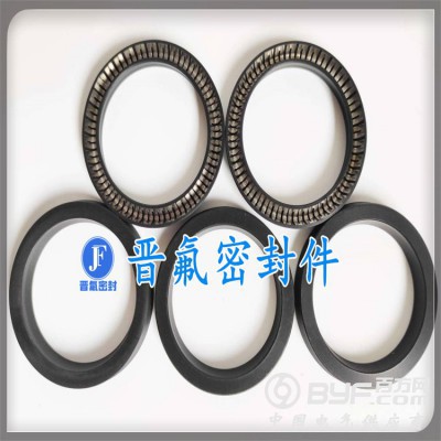 孔轴双用泛塞封 耐磨弹簧高速旋转往复型密封圈 耐高温油封图4