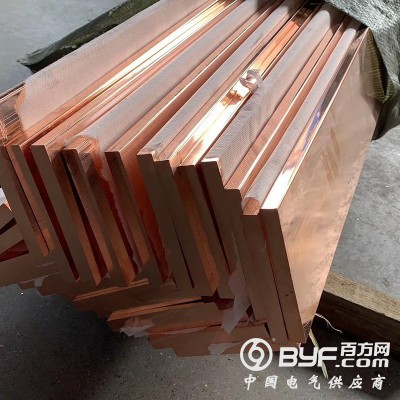 T2紫铜排TU1无氧铜排零切定做打孔折弯加工规格齐全图4