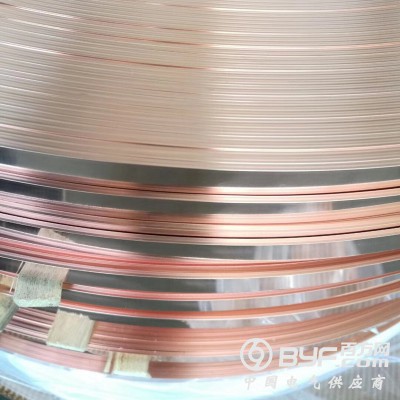 T2紫铜带TU1无氧铜带铜卷料超薄紫铜箔软硬态分条图2
