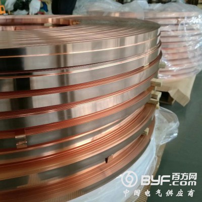 T2紫铜带TU1无氧铜带铜卷料超薄紫铜箔软硬态分条图4