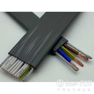 TVVBG9*0.75mm平方+2G扁线电动门伸缩门扁线图2