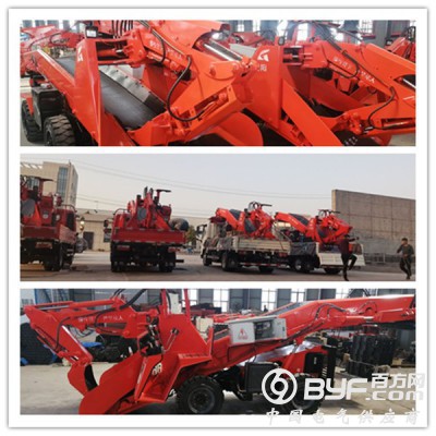 扒渣机带破碎锤 矿用扒渣机 小型扒渣机图2