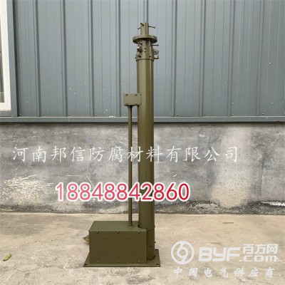 铝镁合金升降杆避雷针 手动电动升降杆 20米升降避雷针图3