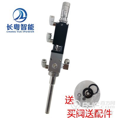 点胶阀喷雾阀CY3715精密雾化喷涂阀三防漆油脂油墨喷涂图2