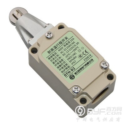 DTH-D2耐高温行程开关 顶部滚轮柱塞式 欧得限位开关图2